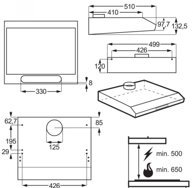 Under Cabinet Range Hood