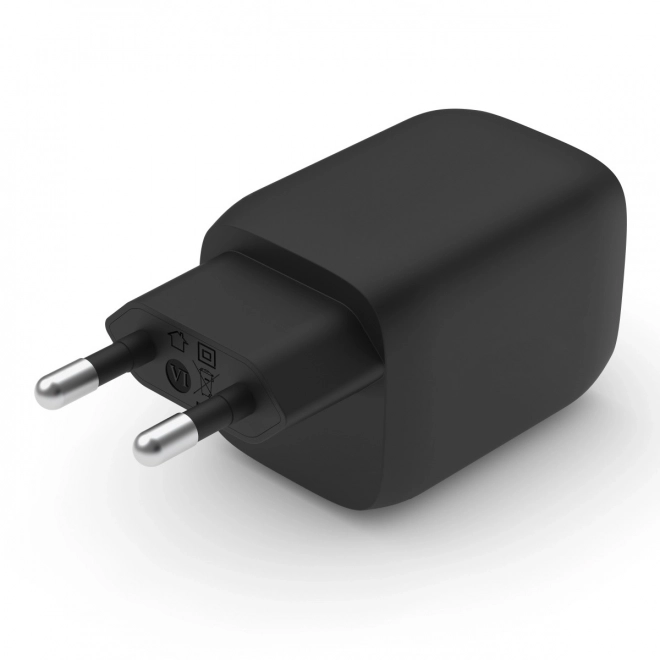 Čierna sieťová nabíjačka 25W USB-C PD 3.0 PPS