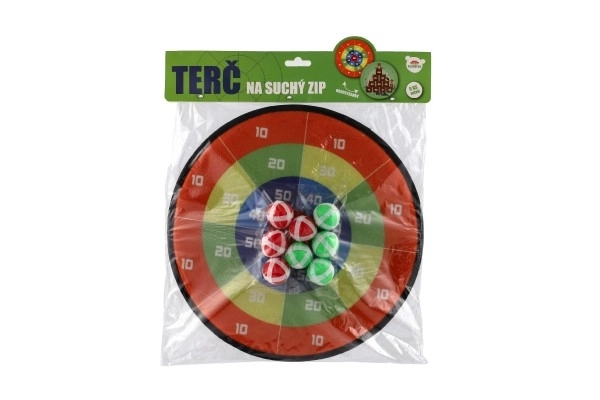 Double-sided target with Velcro balls 34 cm