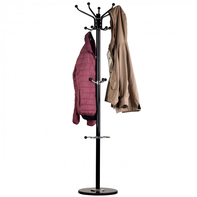 ModernHome freestanding clothes hanger with 16 hooks