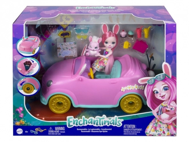 Enchantimals Bunny Carriage Bree with Accessories