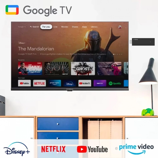 Ultra HD 4K Media Player with Google TV