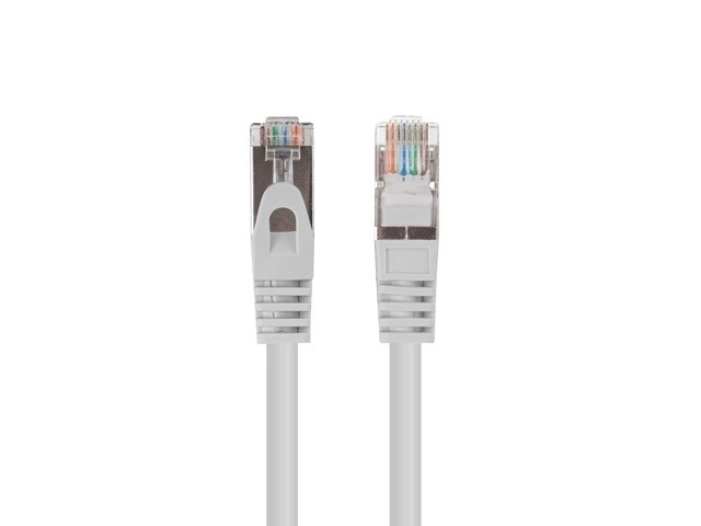 Category 6 FTP Grey Patchcord 1m 10-Pack