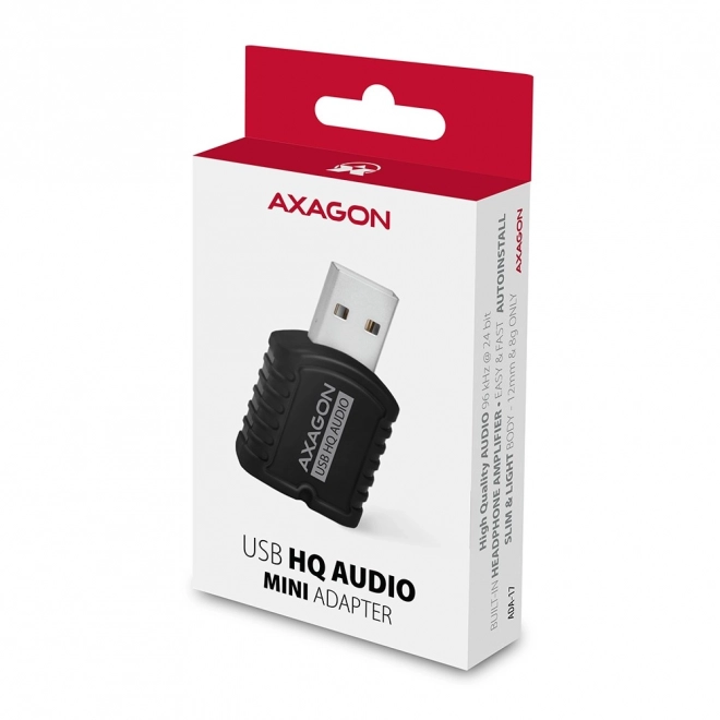 Adattatore audio USB Axagon HQ mini