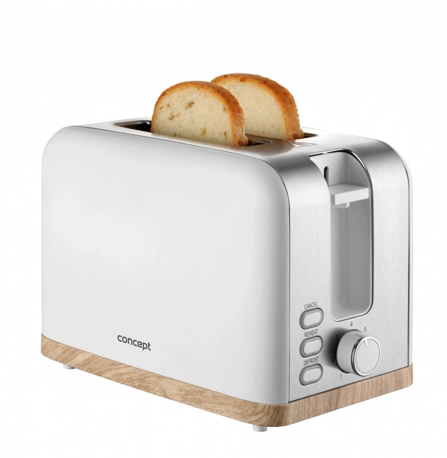 Electric Toaster Elwood White