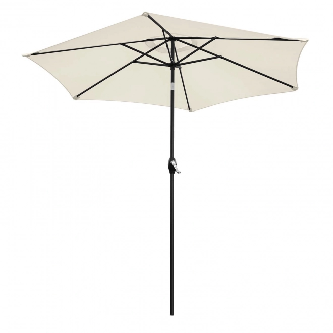 Foldable Garden Parasol Bauerkraft 210 cm Beige