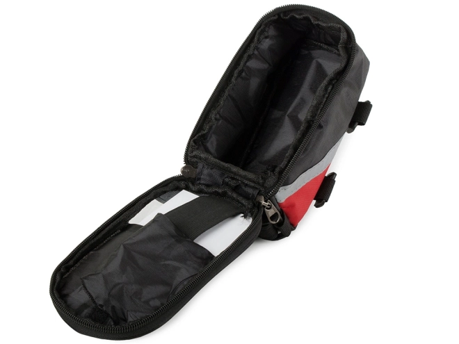 Borsa impermeabile per bicicletta con supporto per telefono