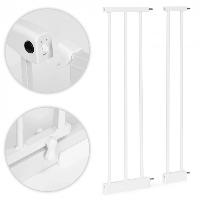 Adjustable White Safety Gate by ECOTOYS