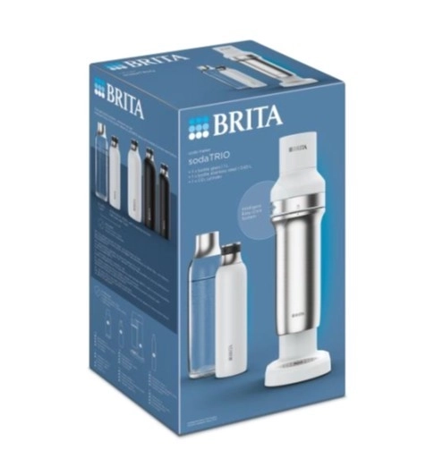 Carbonator sodaTRIO white
