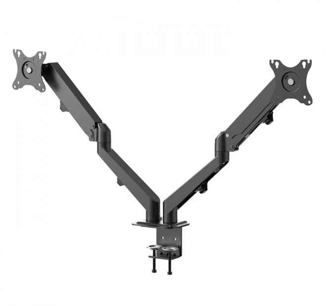 Fully Adjustable Neomounts Dual Monitor Desk Mount