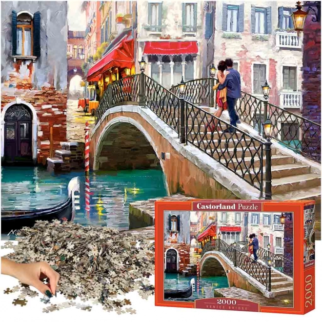 CASTORLAND Puzzle 2000 pieces Venice Bridge - Venice Bridge 92x68cm