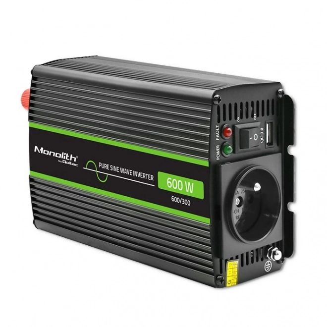 Voltage Converter Qoltec Pure Sine 300W/600W