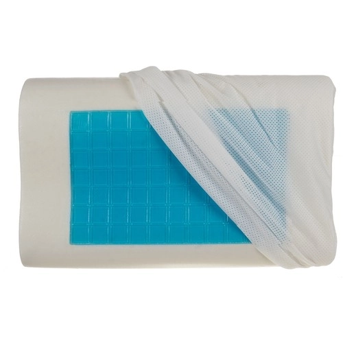 Velký ergonomický polštář s chladicím gelem