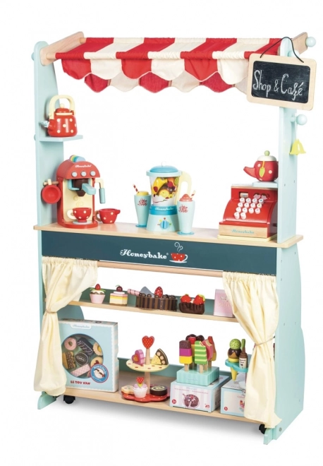 Le Toy Van Sales Counter 2 in 1 Honeybake