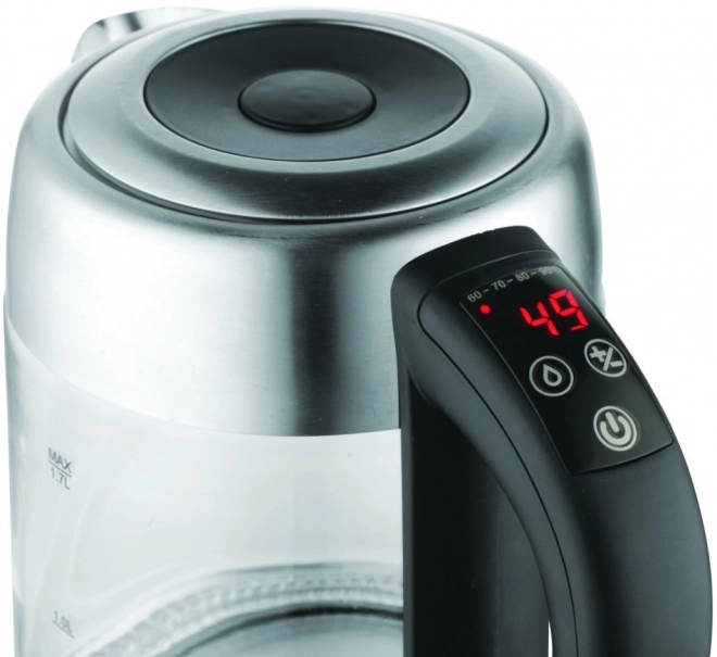 Electric Glass Kettle with LED Temperature Control