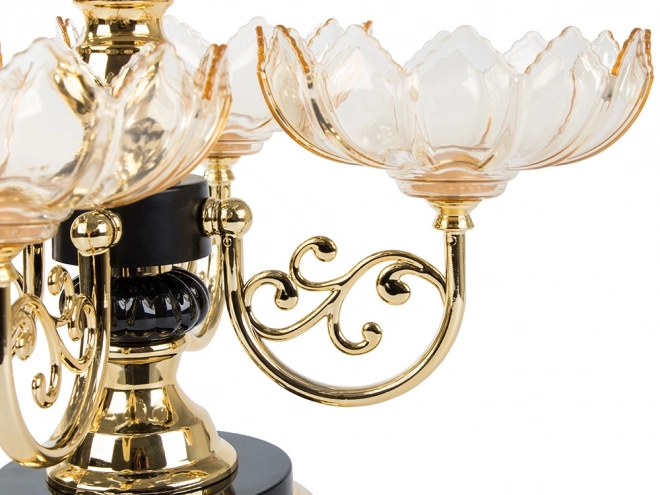 Two-tiered Rotating Dessert and Snack Stand