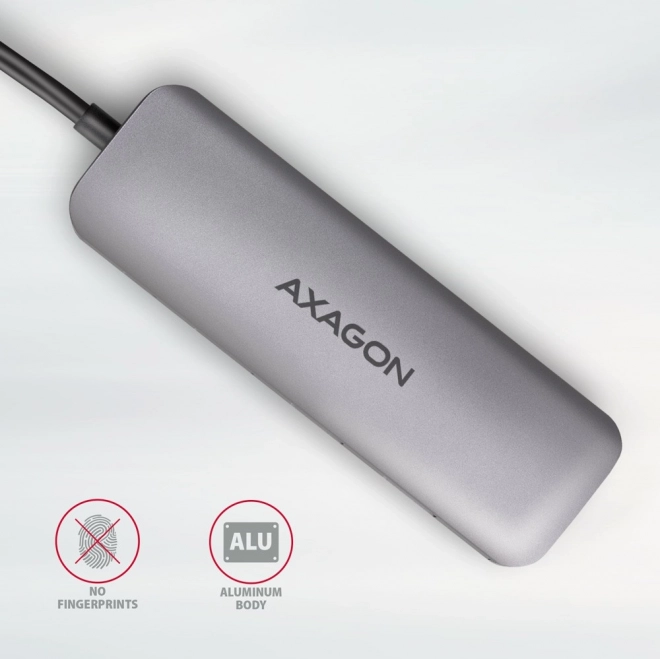 Compact Multiport Hub with HDMI and Card Reader