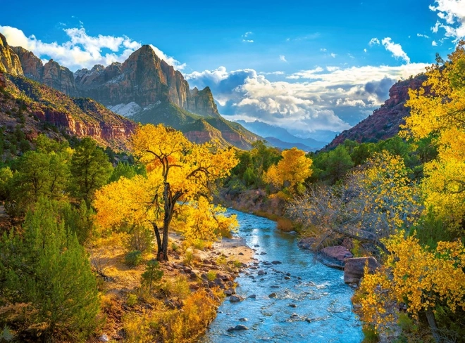 Autumn in Zion National Park Puzzle