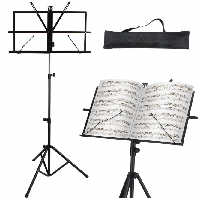 Music Stand with Adjustable Folding Structure 130 cm