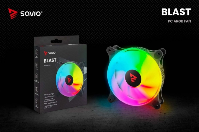 Savio Blast 120mm ARGB Lüfter