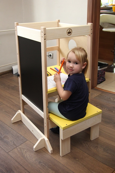 Transformation facile en petit bureau avec chaise