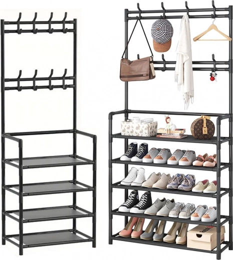 Stabilní kovová konstrukce do každé předsíně