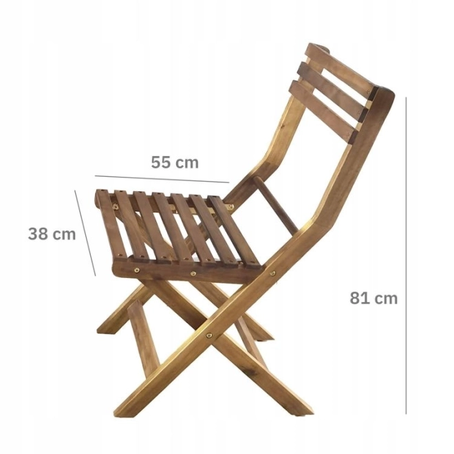 Acacia Wood Garden Furniture Set