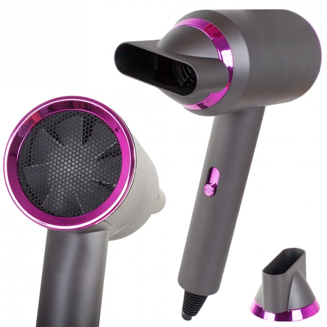 Powerful Hair Dryer with Led and Ionization
