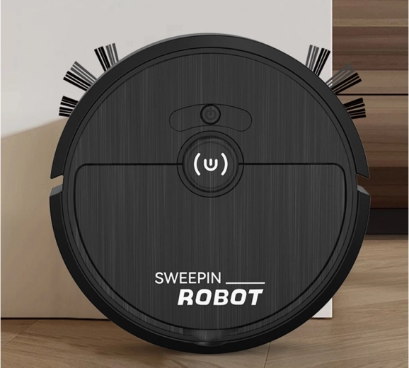 Dual side brushes for thorough edge cleaning