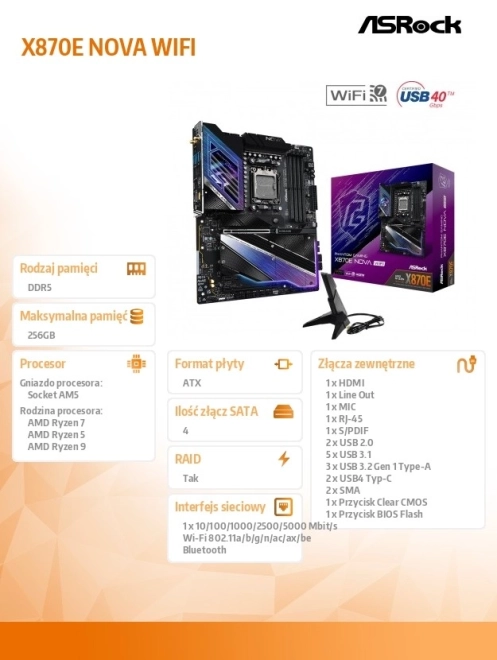 Gaming motherboard nova