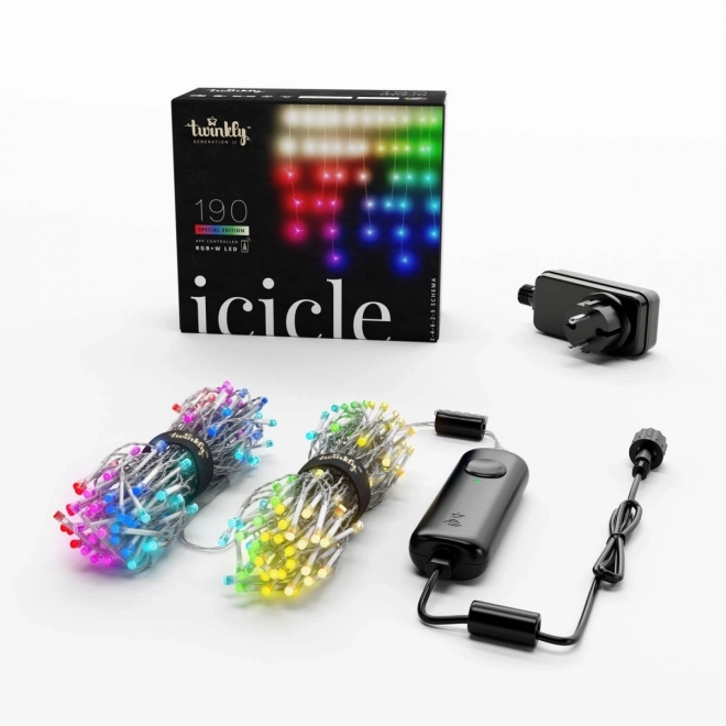Smart Icicle Lights with 190 RGBW LED