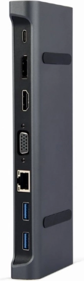 Adattatore USB-C 9v1 con HDMI, USB-C PD, VGA, DP, USB e LAN