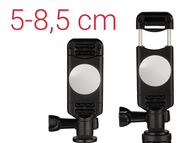 Mini Smartphone Tripod with Mirror - Black