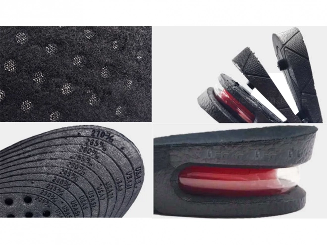 Adjustable Shoe Inserts for Height Increase