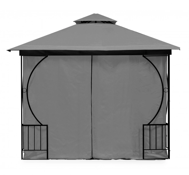 Garden Pavilion Tent 2-in-1 Walls Mosquito Net 3x3
