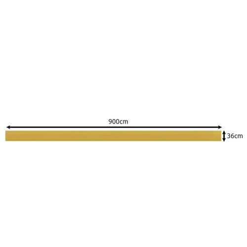 Gouden satijnen tafelloper Ruhhy 900x36 cm