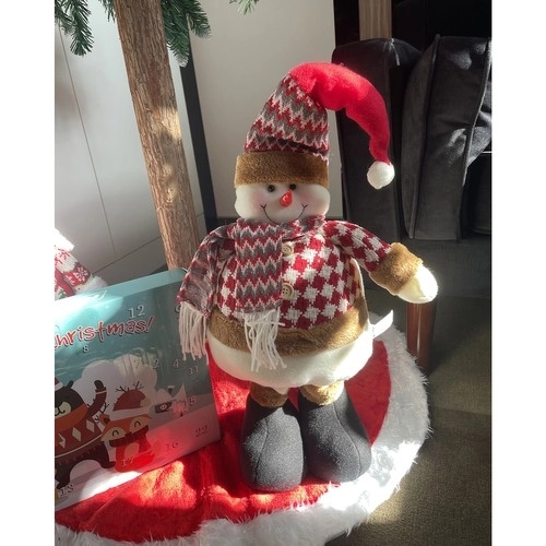 Telescopic Christmas Snowman Decoration 105cm
