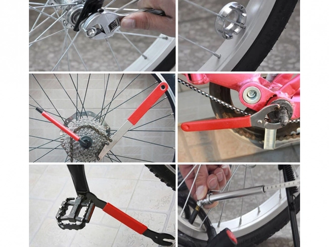 Bicycle Tool Set in Case, 44 pieces