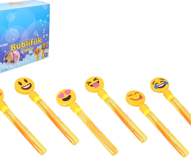 Bellenblaas met smileymotief 70 ml