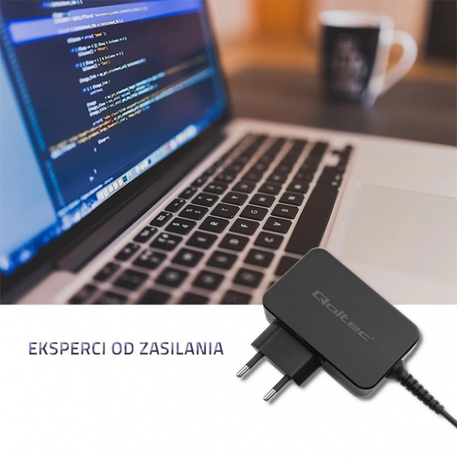 Qoltec charger for Lenovo laptops 45W