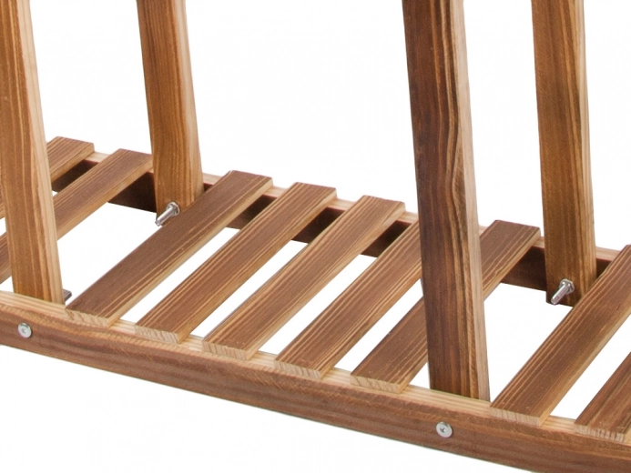 Mensole a griglia ariose con drenaggio dell’acqua