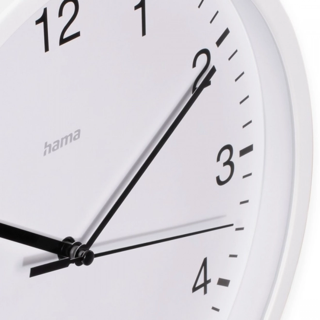 Wall Clock Elba 25cm White