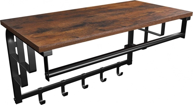 Rangement gain de place avec étagère supérieure