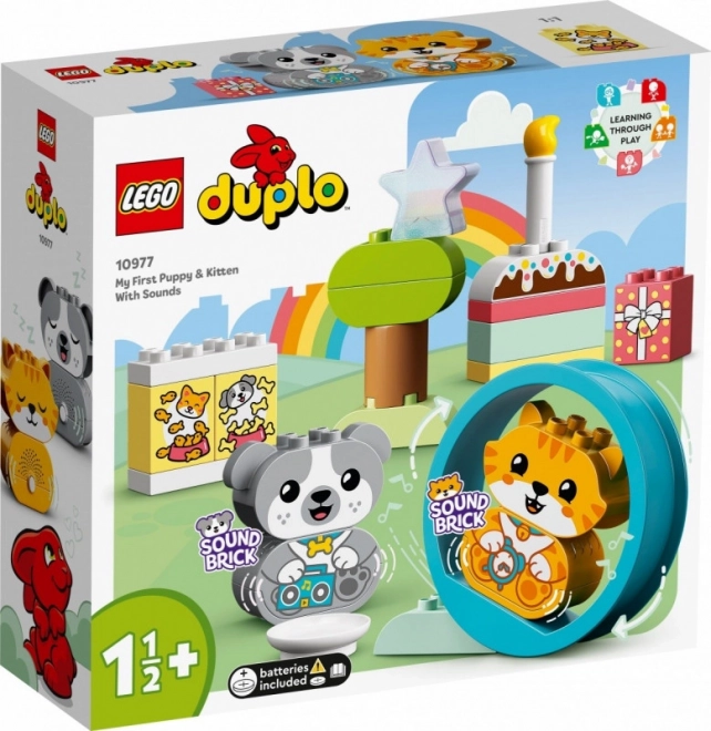 LEGO DUPLO Il mio primo cagnolino e gattino con suoni