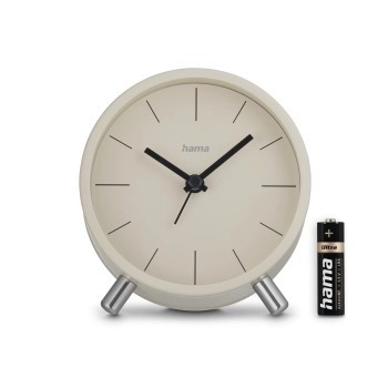 Classic Gray Alarm Clock