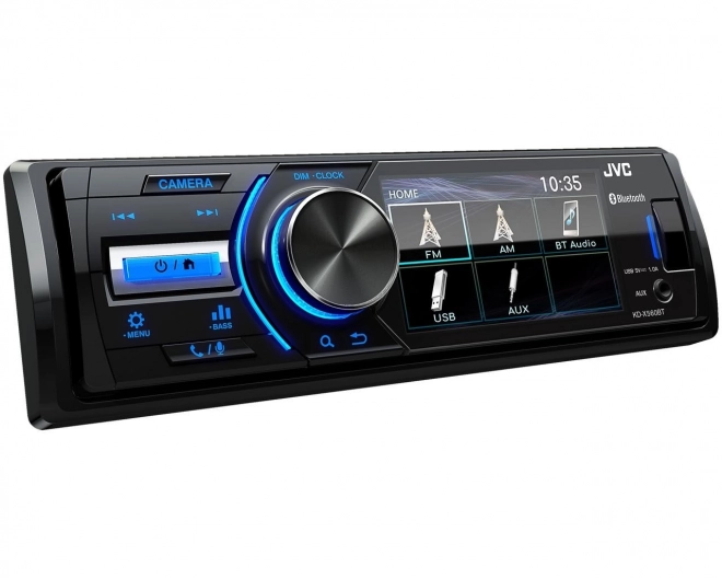 Car Radio JVC with Bluetooth and Monitor