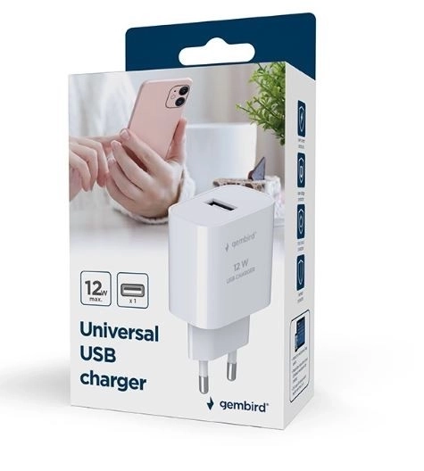 Universal USB Charger White
