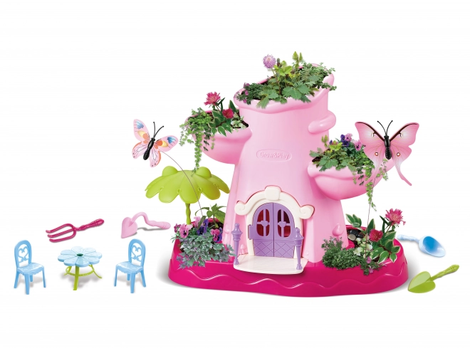 Magical Garden with Butterflies