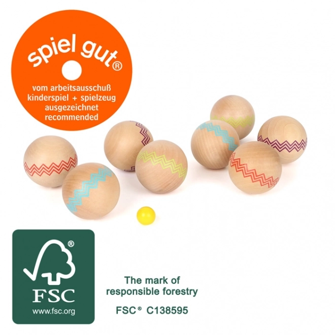 Wooden Bocce Game Set by Small Foot