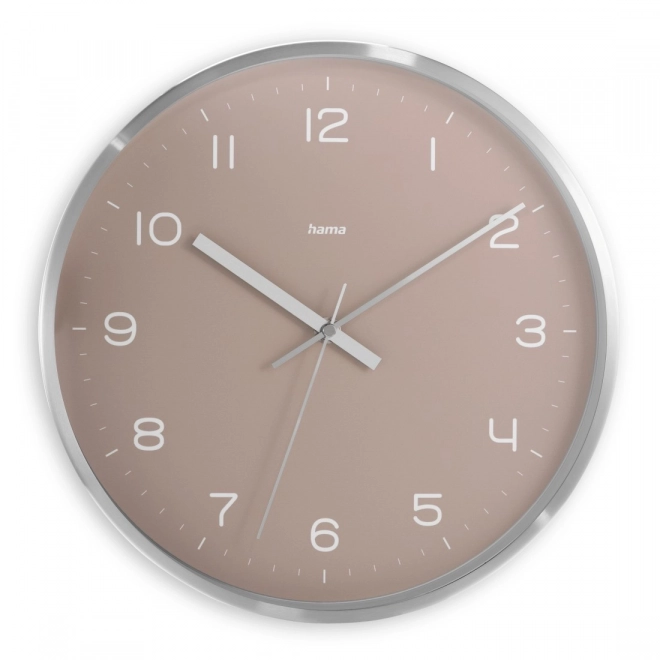 Wall Clock with Radiocontrolled DCF and Modern Design
